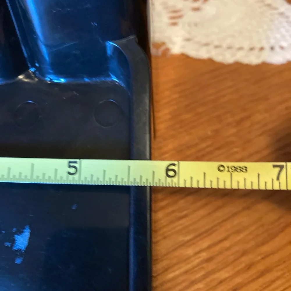 Office Pencil/Pen Holder for desk top, Black, hard plastic